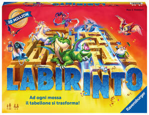 Giocattolo Ravensburger Labirinto 35th Anniversary, Gioco Da Tavolo, Da 2 A 4 Giocatori, 7+ Anni Ravensburger