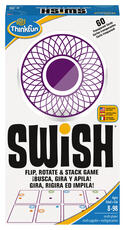 Giocattolo ThinkFun - Swish, Gioco di Carte per Bambini, Ragionamento e Percezione Visiva, Età 8+ Anni ThinkFun