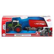 Giocattolo Dickie Toys. Trattore Fendt 1:36 Con Rimorchio, Cm. 41 Dickie Toys