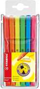 Cartoleria Evidenziatore STABILO Flash. Confezione 6 colori assortiti Stabilo