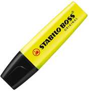 Cartoleria Evidenziatore STABILO BOSS. Giallo Stabilo