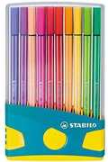 Cartoleria Pennarelli STABILO Pen 68. ColorParade turchese 20 colori Stabilo
