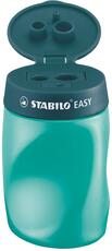 Cartoleria Temperamatite Ergonomico - STABILO EASYtemperino per Destrimani - Petrolio STABILO