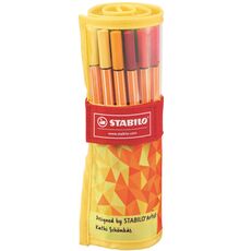 Cartoleria Pennarelli Fineliner STABILO Point 88. Fan Edition Rollerset 25 colori assortiti Stabilo