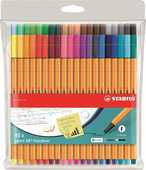 Cartoleria Fineliner - STABILO point 88 - Astuccio da 40 - Colori assortiti STABILO