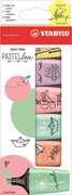 Cartoleria Evidenziatore Stabilo BOSS Mini Pastellove. Confezione 6 colori assortiti Stabilo
