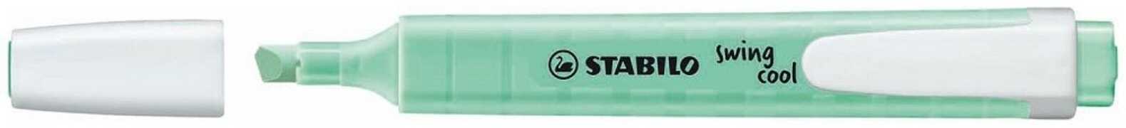 Cartoleria Evidenziatore Stabilo Swing Cool Pastel. Verde menta Stabilo