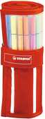 Cartoleria Pennarello Premium - STABILO Pen 68 - Rollerset con 30 Colori assortiti STABILO