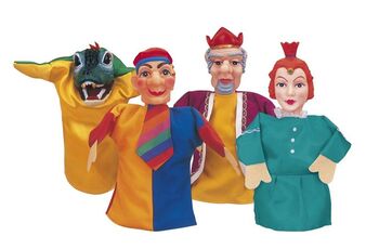 Giocattolo Roleplay Teatro. Set 4 Marionette Simba Toys