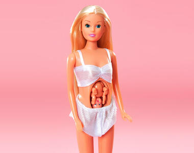 barbie incinta anni 90