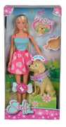 Giocattolo Steffi Love. Steffi con Labrador Cambia Espressione Simba