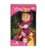 Giocattolo Masha e Orso. Bambola Masha con Triciclo Originale Simba Toys