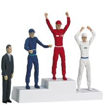 Giocattolo Figurine Edifici 1:24 / 1:32. Winner's Rostrum eith Set of Figures Carrera