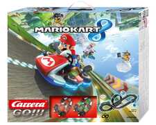 Giocattolo Carrera Slot Go!!! Set Pista con 2 Macchinine 1:43. Nintendo Mario Kart 8 Carrera