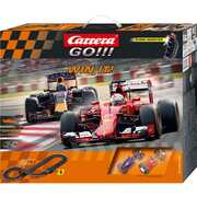 Giocattolo Carrera Slot Go!!! Set Pista con 2 Macchinine 1:43. Win It! Carrera