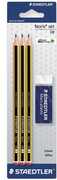 Cartoleria Matita Staedtler Noris HB. Confezione 3 matite + gomma marsplastic Staedtler