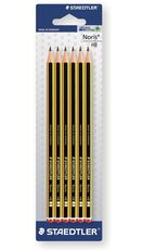 Cartoleria Matita in grafite Staedtler Noris HB. Confezione 6 pezzi Staedtler