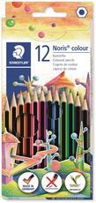 Cartoleria Pastelli Staedtler Noris colour. Confezione 12 matite colorate assortite Staedtler