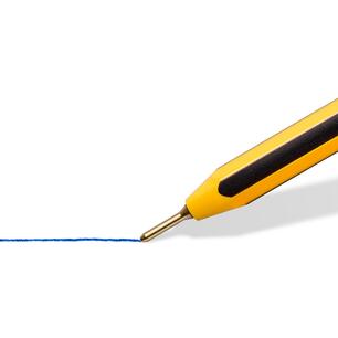 CONFEZIONE 5 PENNE A SFERA STAEDTLER NORIS STICK ESAGONALI BLU SCUOLA UFFICIO