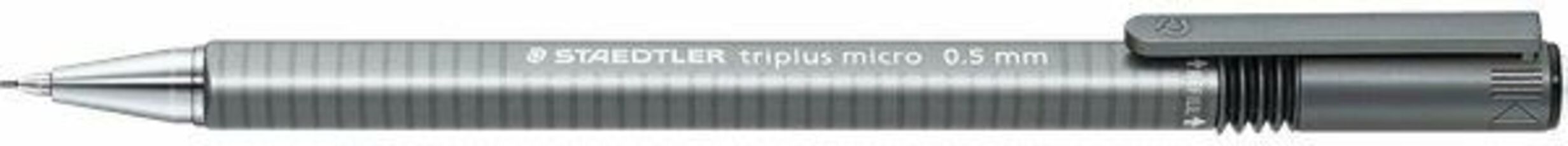 Cartoleria Matita portamine Staedtler Triplus Micro grigio punta 0,5 mm Staedtler