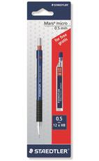 Cartoleria Matita portamine Staedtler Mars Micro tratto 0,5 mm. Con 1 ricambio Staedtler