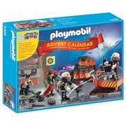 Giocattolo Playmobil. Calendario dell'Avvento. Pompieri in Azione con Card Game (5495) Playmobil