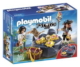 Giocattolo Playmobil Pirati. Nascondiglio del Tesoro (6683) Playmobil