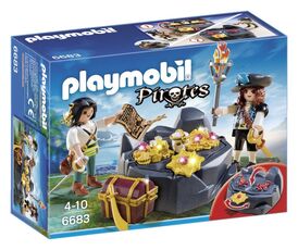 Giocattolo Playmobil Pirati. Nascondiglio del Tesoro (6683) Playmobil