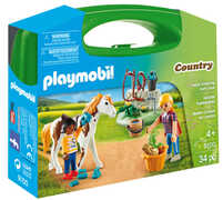 Giocattolo Playmobil Country. Valigetta Grande Maneggio (9100) Playmobil