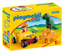 Giocattolo Playmobil 1-2-3. Esploratore con Dinosauri Playmobil
