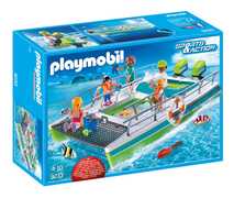 Giocattolo Limited Edition Playmobil 9233. Sport E Azione. Barca A Fondo Trasparente con Motore Subacqueo Playmobil