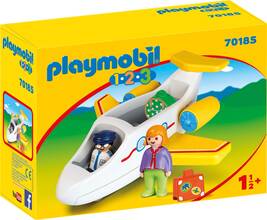 Giocattolo Playmobil 1. 2. 3 (70185). Aereo Passeggeri 1. 2. 3 Playmobil