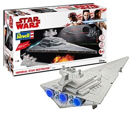 Giocattolo Star Wars Build & Play Model Kit with Sound & Light Up 1/4000 Imperial Star Destroyer Revell