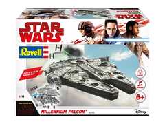 Giocattolo Modellino Build & Play Millenium Falcon (Star Wars The Last Jedi) Revell Revell