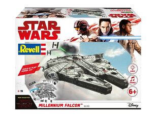 Giocattolo Modellino Build & Play Millenium Falcon (Star Wars The Last Jedi) Revell Revell