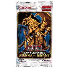 Giocattolo Yu-Gi-Oh! Busta 5 carte Battle Pack 2. La guerra dei giganti - ITA Konami