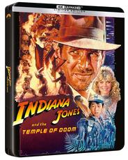 Film Indiana Jones e il tempio maledetto. Steelbook (Blu-ray + Blu-ray Ultra HD 4K) Steven Spielberg