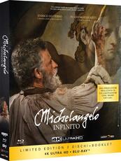 Film Michelangelo. Infinito. Con Booklet (Blu-ray + Blu-ray Ultra HD 4K) Emanuele Imbucci