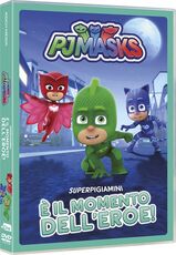 Film Pj Masks. Super Pigiamini. È il momento dell'eroe! (DVD) Christian De Vita Wilson Dos Santos