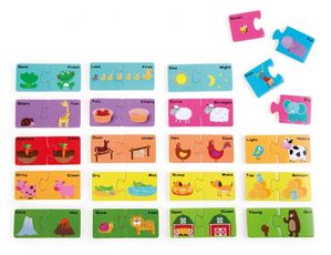 Giocattolo Puzzle Didattico Gli Opposti Legler