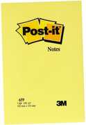 Cartoleria 3M Post-It. 100 Foglietti Post-It Colore Giallo Canary 102X152Mm Import
