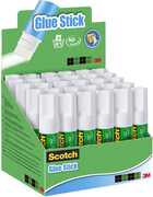 Cartoleria Colla stick Scotch bianca. Senza solventi. Lavabile con acqua. Confezione 30 pezzi (8 grammi) Scotch