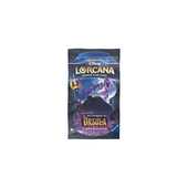 Giocattolo Disney Lorcana Il ritorno di Ursula Single Booster Pack Busta Singola Ravensburger