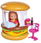 Giocattolo Evi Love. Burger Shop Con Accessori Simba Toys