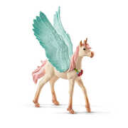 Giocattolo Schleich 2570575. Decorated Unicorn Pegasus Foal Schleich