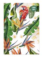 Cartoleria Agenda-Diario Collegetimer Alpha Edition 2020-2021, 12 mesi, Giornaliera Sogno Tropicale - 15x21 cm Alpha Edition