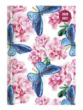 Cartoleria Agenda-Diario Collegetimer Alpha Edition 2020-2021, 12 mesi, Giornaliera Farfalla - 10x15 cm Alpha Edition