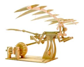 Giocattolo Leonardo da Vinci. Ornitottero Pathfinder