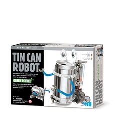 Giocattolo Robot conlattina riciclata 4M