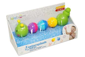 Giocattolo Bruco Da Bagno 8 Pezzi. Lalaboom Ll40214 Lalaboom